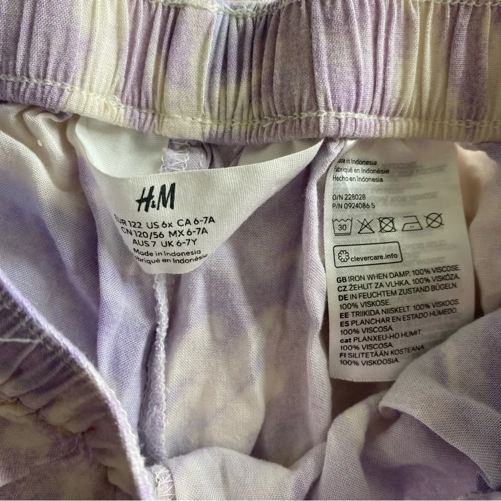 Lot of 3 pants Girls' Lavender Tie-Dye Jogger Pants and jeans - size 6